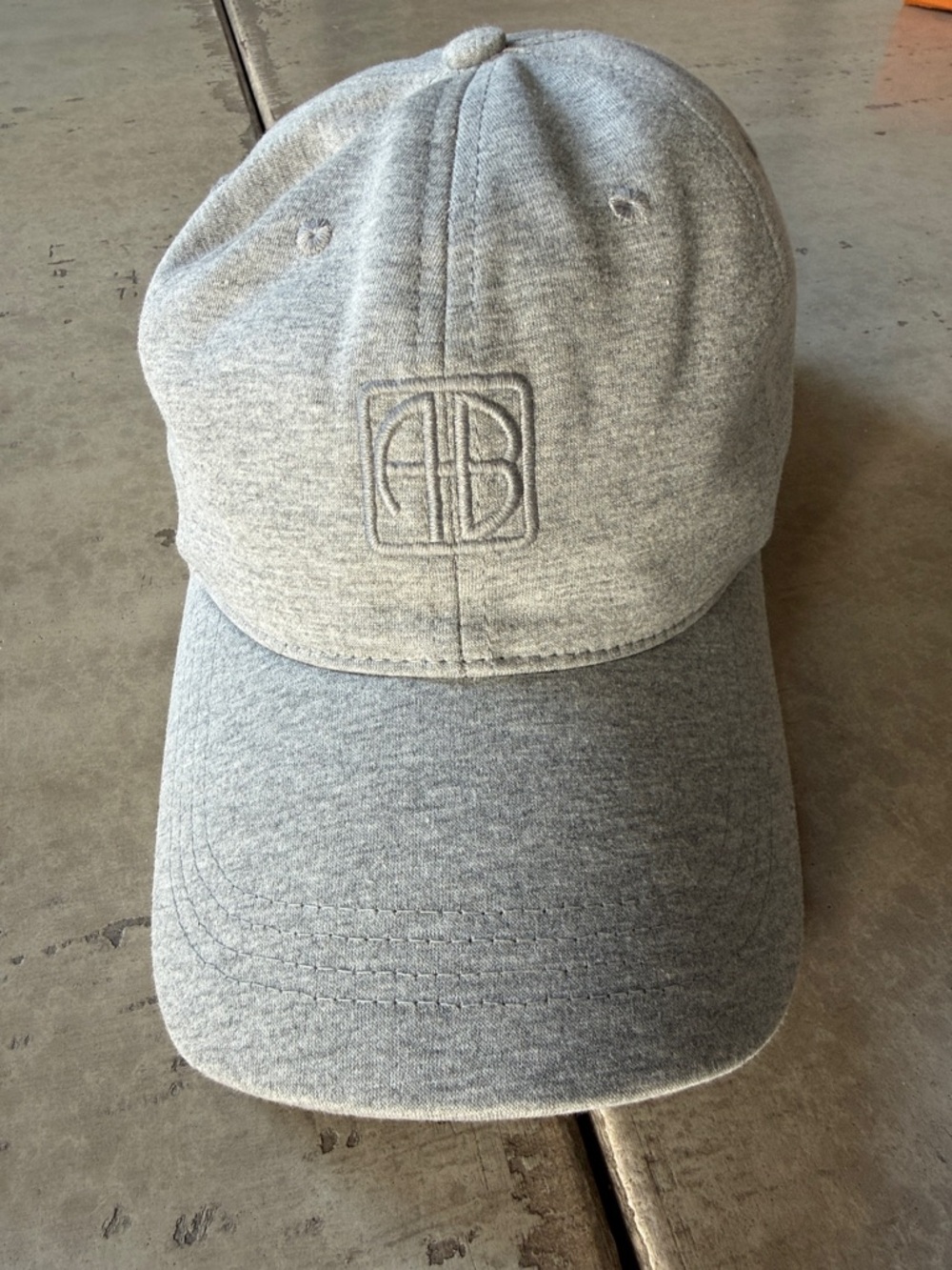 Anine Bing Cap with Embroidered Monogram